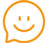 Smiley face icon demonstrates Wheaton Family Friendly Restaurant